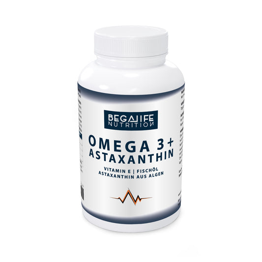 Begalife OMEGA 3 MIT NATÜRLICHEM ASTAXANTHIN UND VITAMIN E